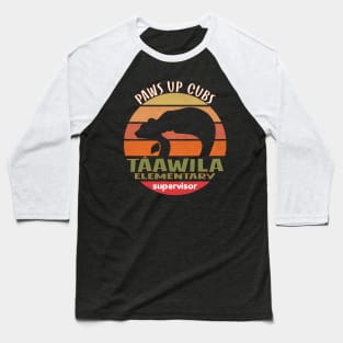 Táawila Elementary Supervisors Baseball T-Shirt